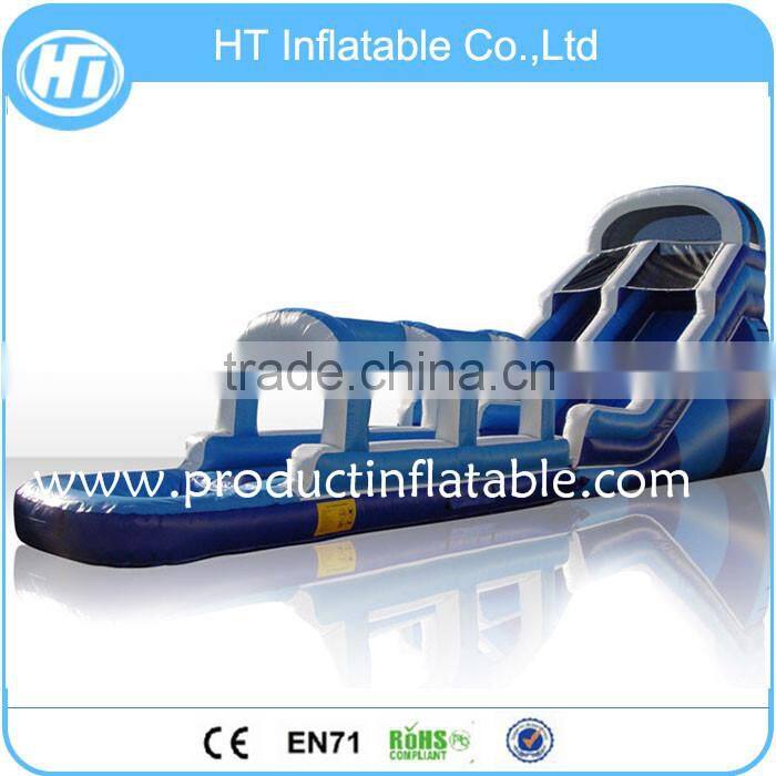 Customized Yellow inflatable slip n slide for adult, giant Inflatable Slide For Sale