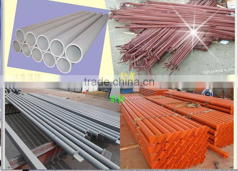 prefabricated sandwich panel steel warehouse rack for sale