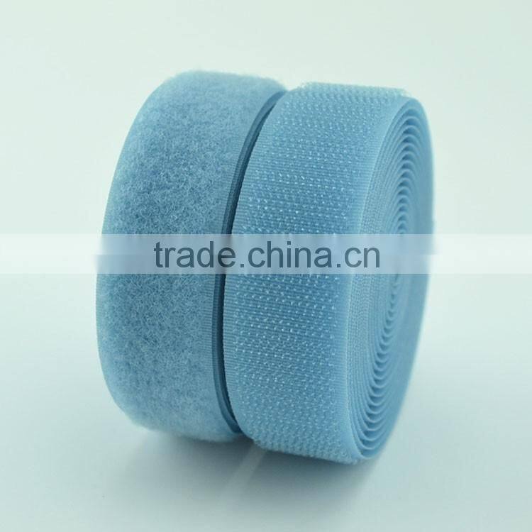 Logo printing adjustable hook and loop strips with buckle