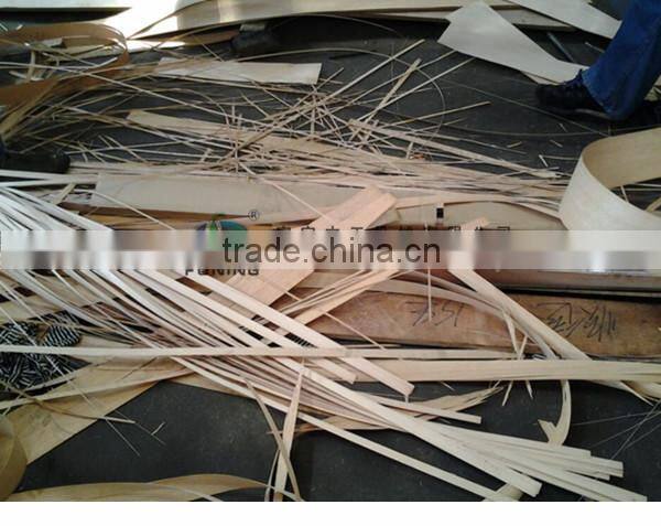 Woodworking veneer cutting machine / veneer guillotine