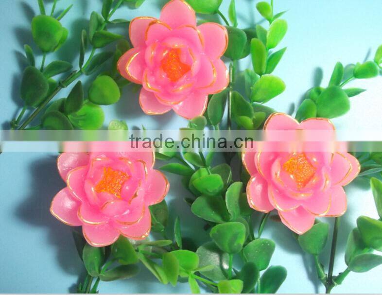 Scented Flower Tin Candles