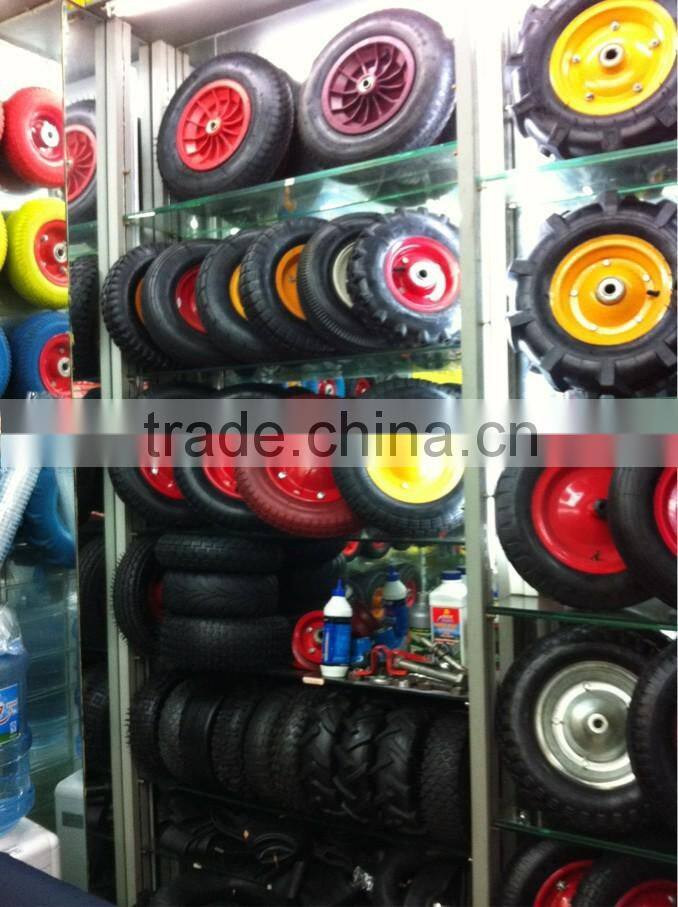 Heavy duty building wheelbarrows with wheel/inner tube wheel