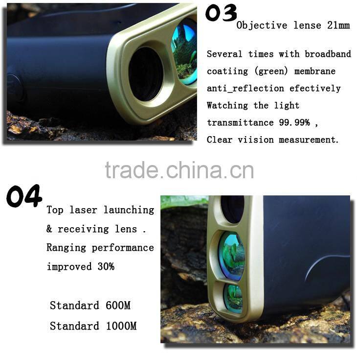 Laser Distance meter hunnting rangefinder laser golf range and speed finder