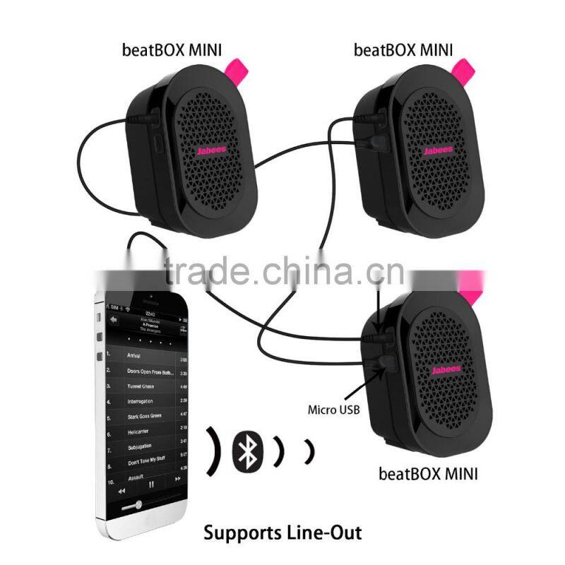 Hottest Top Quality 2016 Music Mini Bluetooth Speaker, Fantastic Bluetooth Mini Speaker