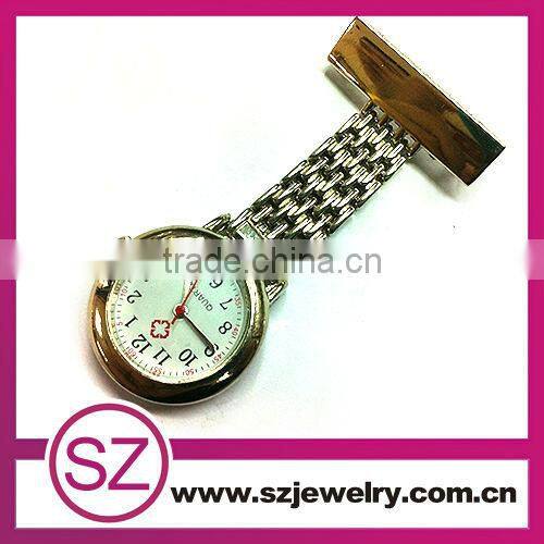 new style cute blue nurse pin watch for sale