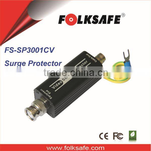 Coaxial Video 12V Surge Protector , Folksafe Model FS-SP3001CV