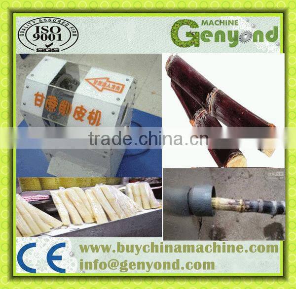 Best quality sugarcane peeling machine/Sugarcane hard leaf remove machine