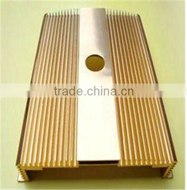 Custom Brass Extrusion Industrial Profile High Precision