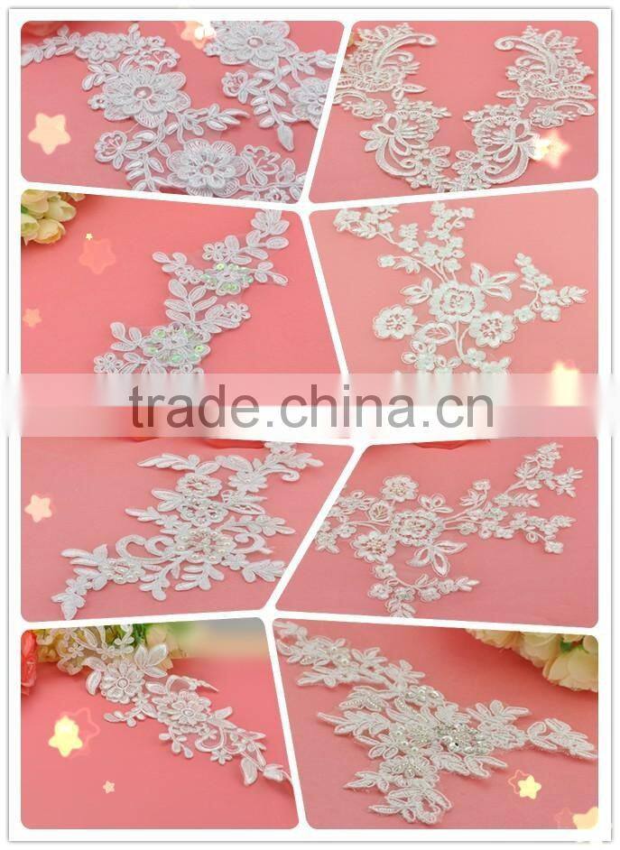 Quality Wedding Dresses DIY Mesh French guipure bulk cheap Lace Fabric
