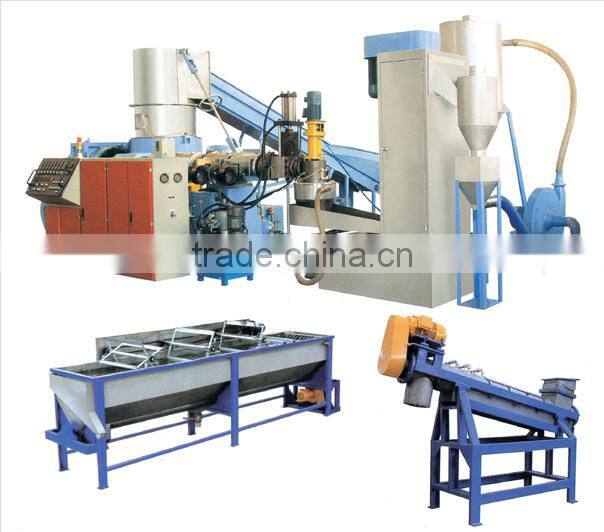 Waste PET plastic bottle/flakes washing/recycling line/PP PE waste plastic film washing machine/recycling line