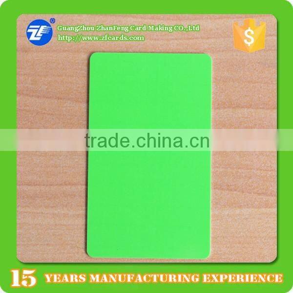 Ribbon printer plastic pvc rfid proximity smart blank id card with TK4100