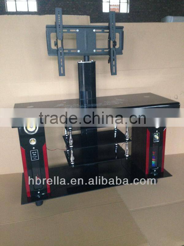 2014 tempered glass TV stand