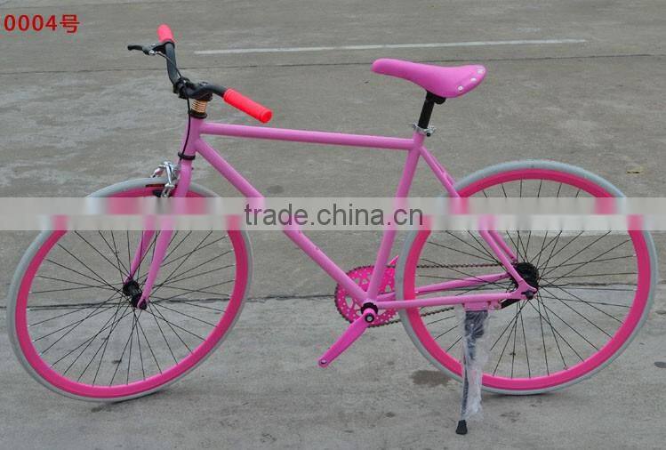 26" good quality carbon steel fixed gear bike/bicycle