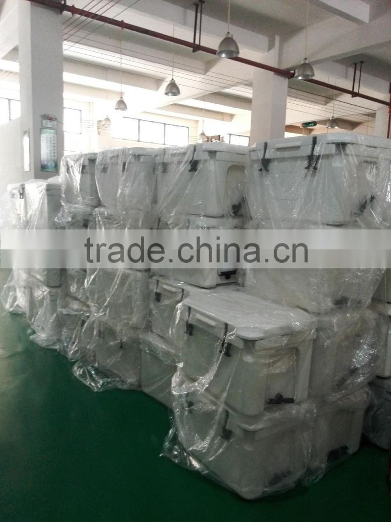 Custom rotomolded ice cooler plastic ice box coolers