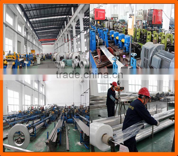 Top quality 304 stainless steel rectangular tube