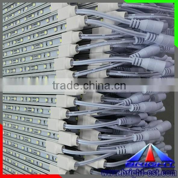 China Supplier DC12V 72 Leds Aluminum SMD 2835 5050 5630 Cold White LED Rigid Bar