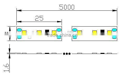 SMD2835 LED Pink Color Strip Light,Flexible LED Strip Pink