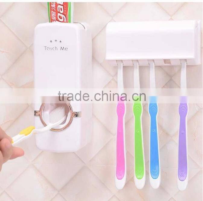 Automatic toothpaste tooth brush holder, Automatic toothpaste, toothbrush rack, commodity bath suit