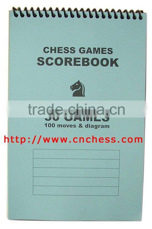 chess score book