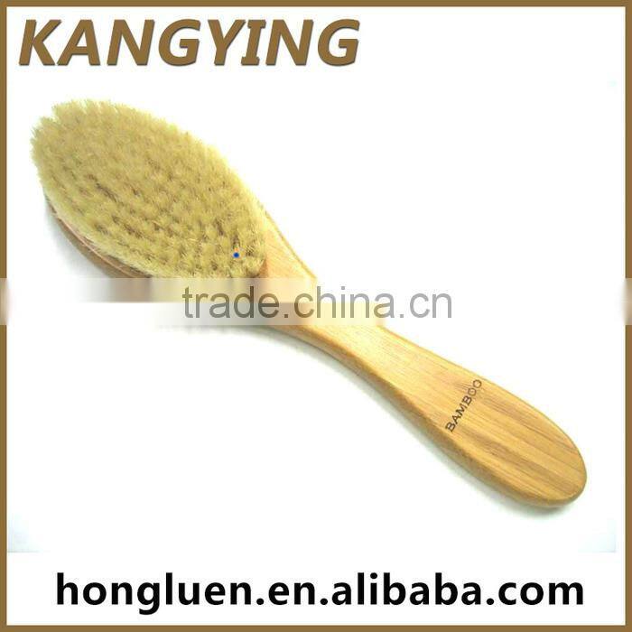 Happy Shower Custom Shape Natural Massager Wooden Bath Brush