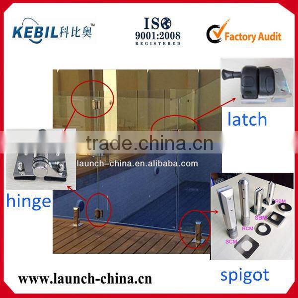 slotted mini top rail for 12mm laminated glass deck railing designs