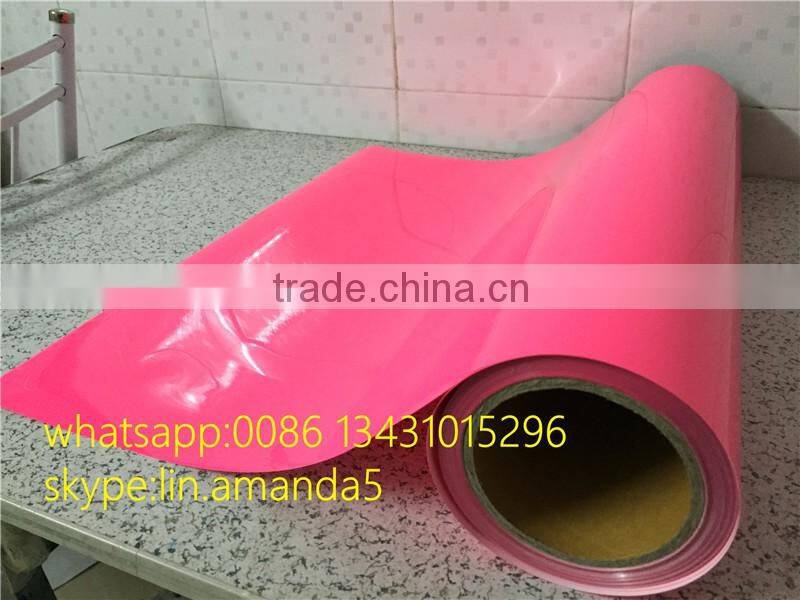 neon heat transfer vinyl material pvc heat transfer material for garment
