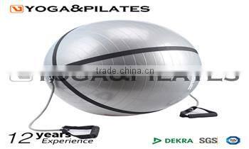 PVC exercise ball with strap