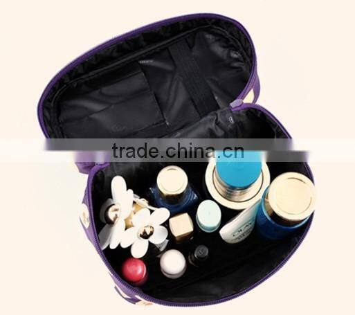 promotional purple cosmetic bag/makeup bags