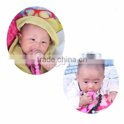 Large loose Food Grade Silicone Bead For Baby Teething Jewelry