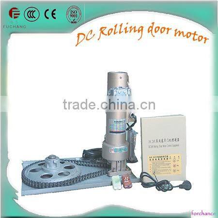 Fuchang DC24V Automatic Rolling Door Motor 800kg