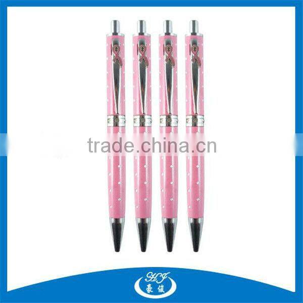Metal Mechanical Pencil,Pink Silver Pen