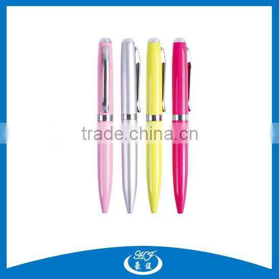 Mini Car Key Metal Twist Ball Pen, Cheap Cute Pens