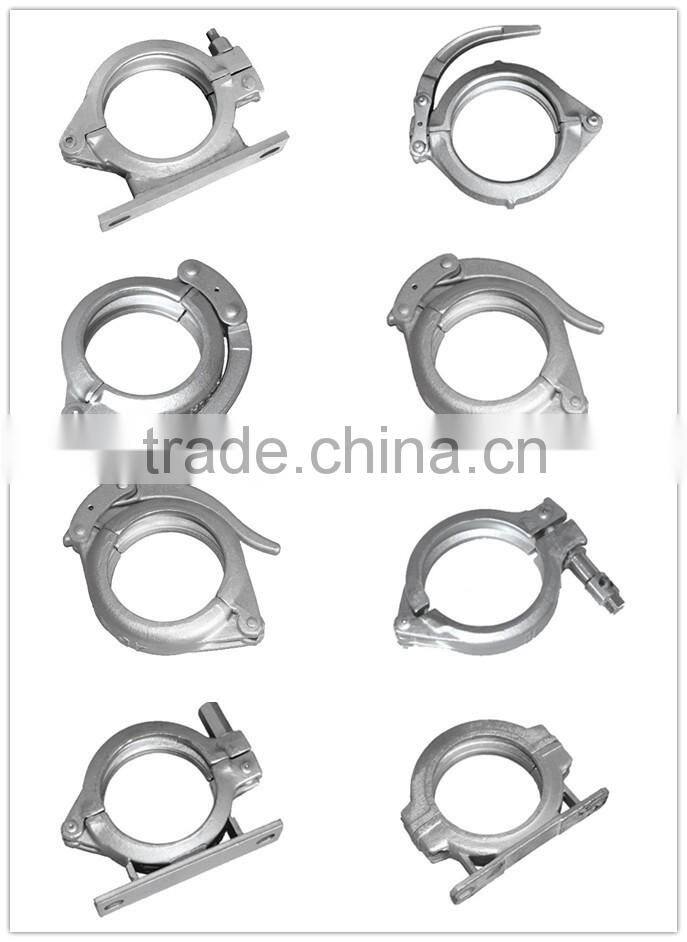 2"--6" HD Wire braided rubber hose For Concrete Pump, Connect Forging End