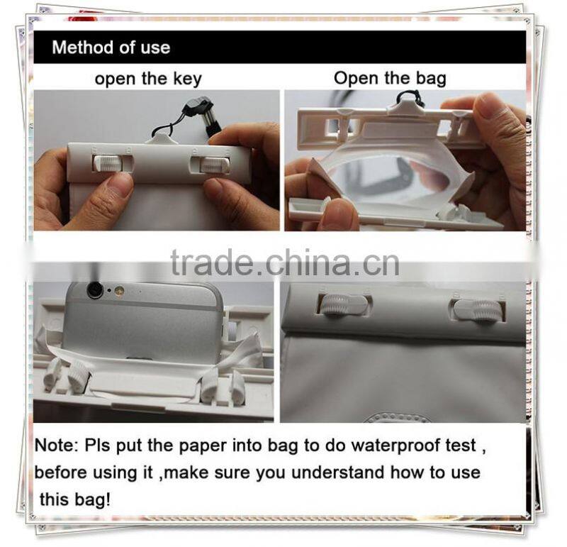Outdoor Sports Waterproof Bags Swimming Beach Mobile Phone Protector Pouch Hot