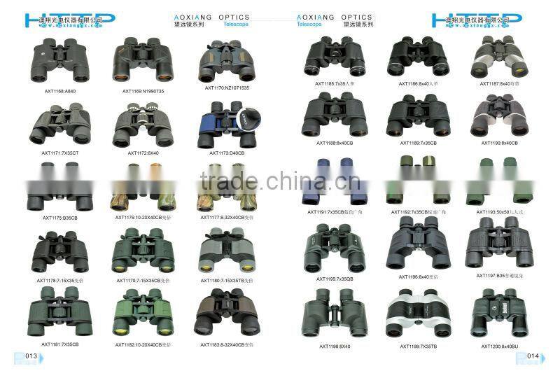 high quality Compare 10*50binocular multifunction refractor telescope environmental