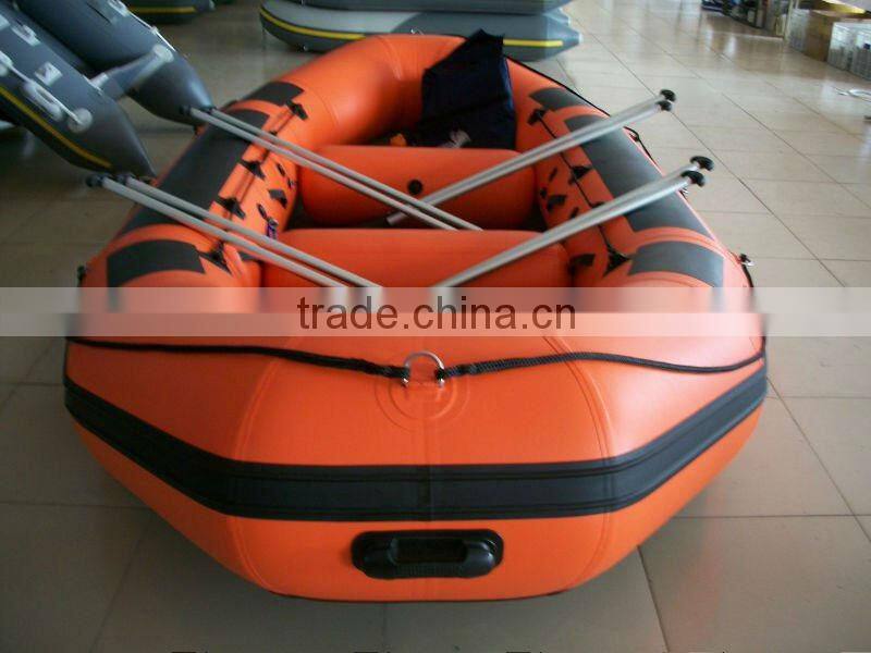 pvc rafting boat fishing rowing boats for wholesale