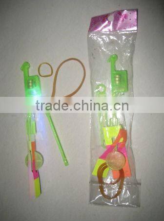 Led light up arrow helicopter night flyer
