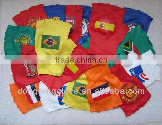 Top Quality China Factory Knitted Custom Football Gloves