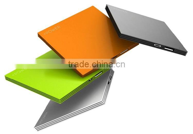 Ultra thin power bank,slim business card power bank 2500MAH, Custom printing logo, mobile charger