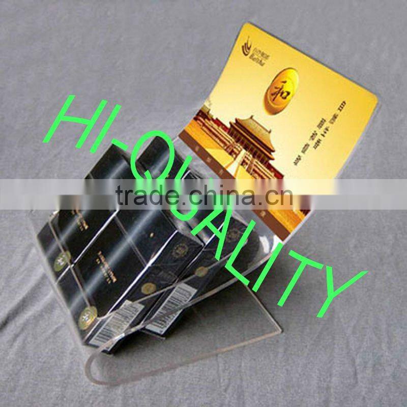 Golden Acrylic Cigar Display Rack/ Acrylic Cigar Display Stand