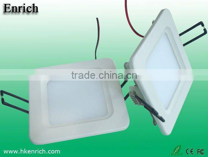 IP20 4.8W 100*100mm Ultra thin led aluminum panel