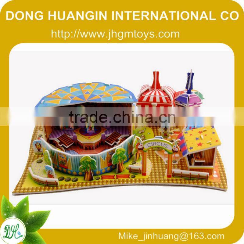 New design Windmill House diy 3d puzzles