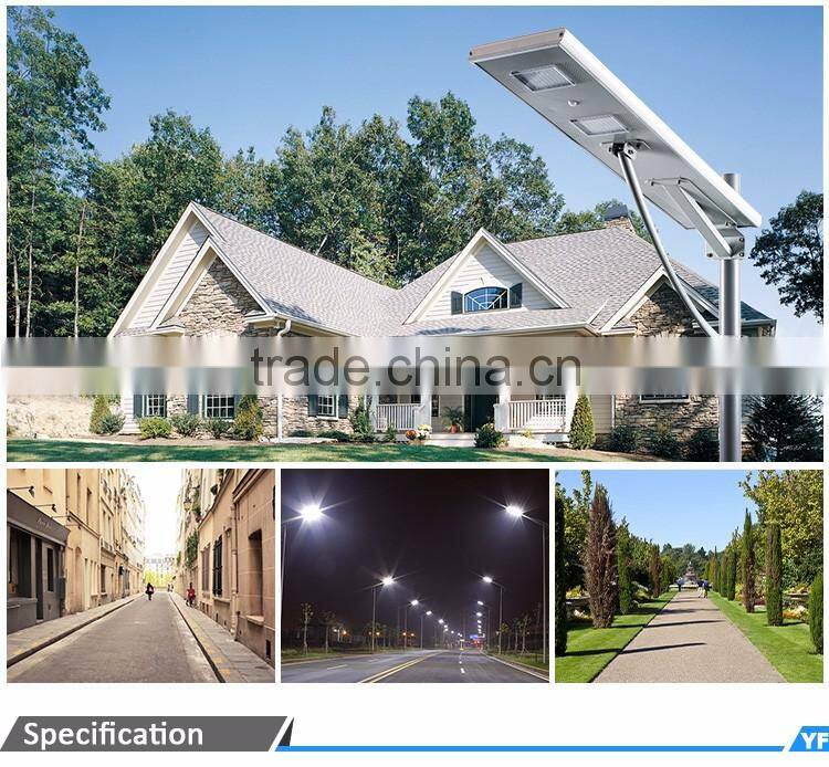 YANGFA Smart sensors waterproof 30w streetlight solar AS01 30W