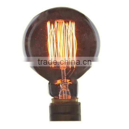 G80 bulb 40w incandescent glass light