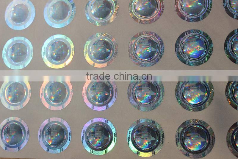 Security hologram sticker