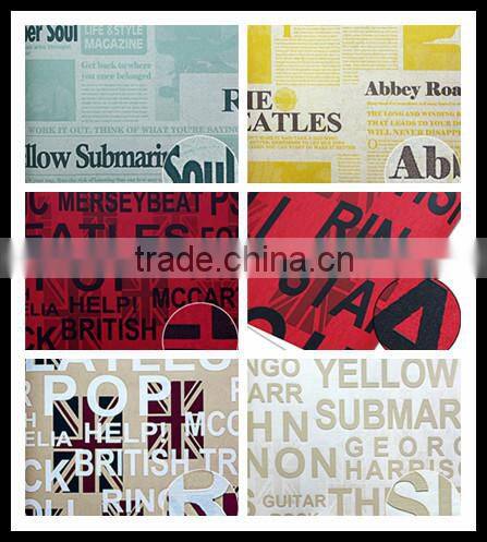 Fashionable waterproof 3d wallpapers