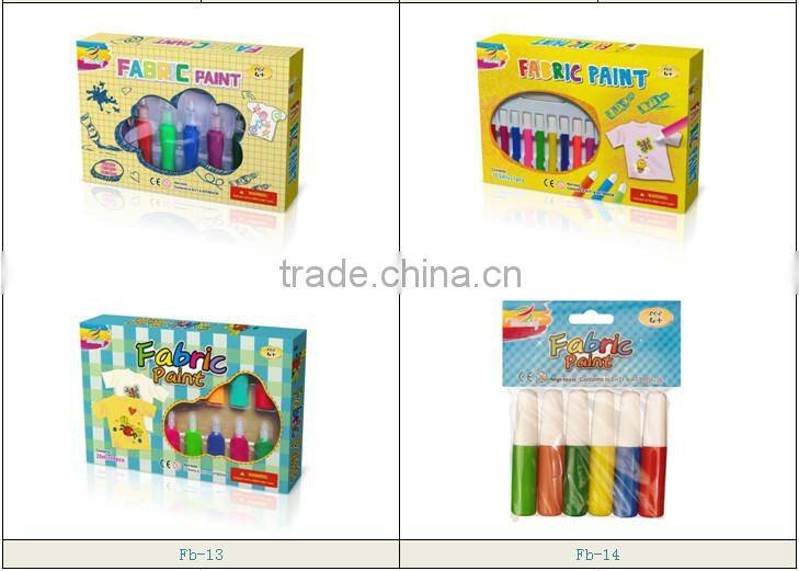 Fabric Paint, for Kids to play, non-toxic, Fb-05