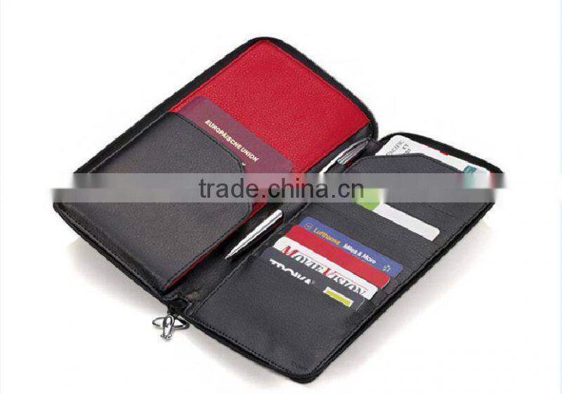 travel wallet credit card cover bag passport case/ passport holder