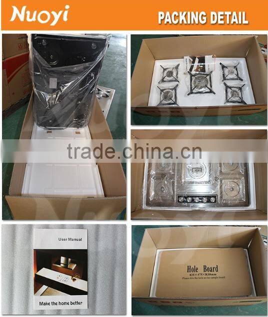 Italian style household kitchen gas stove cast iron burner for work appliance use