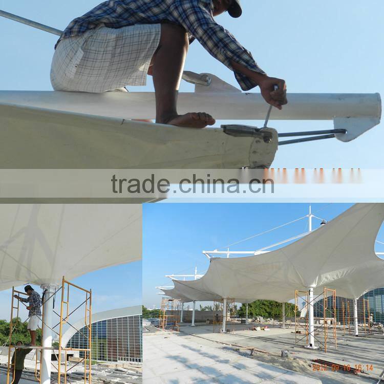 Shade car parking structure architecture